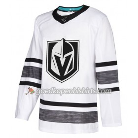 Vegas Golden Knights Blank 2019 All-Star Adidas Wit Authentic Shirt - Mannen